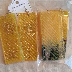 Lemon Bar Earrings